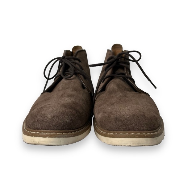 Artefact Stitchfix Men’s Taupe Suede Leather Lace-Up Chukka Boot 10 - Picture 5 of 8